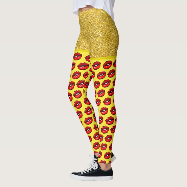 LIPS Fashion Pop Leggings (Links)