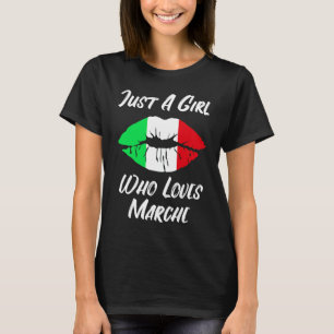 Lips Mouth Liebe Italienische Marken T-Shirt