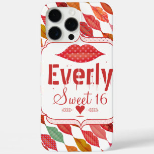 Lips Mrs. Hipster Vintag Retro Bride iPhone 16 Pro Max Hülle