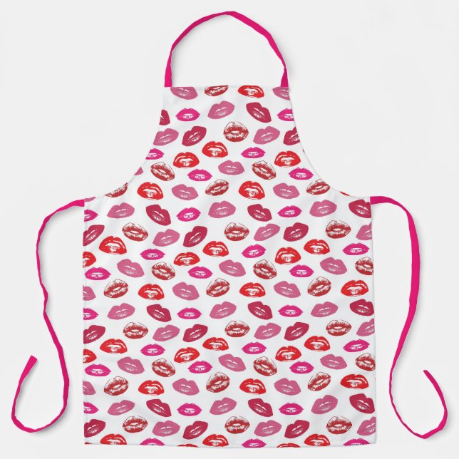 Lips Pattern Schürze (Vorderseite)