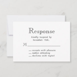 Lips RSVP Karte