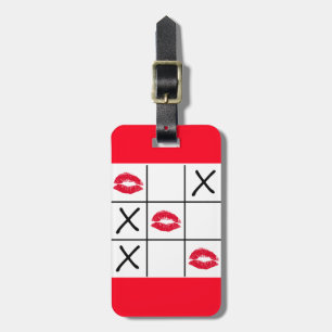 Lips Tic Tac Toe Gepäckanhänger