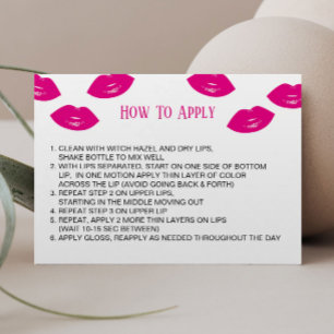 Lipsense Hot Pink Lips Anwenden