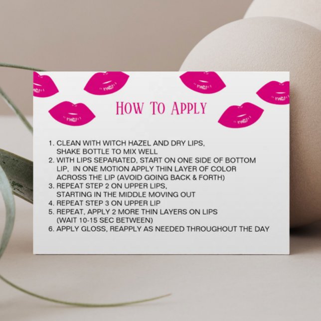 Lipsense Hot Pink Lips Anwenden (Von Creator hochgeladen)