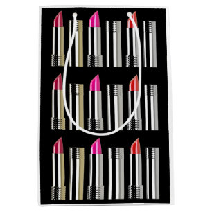 Lipstick-Chrom-Rosa-Kosmetologie Mittlere Geschenktüte