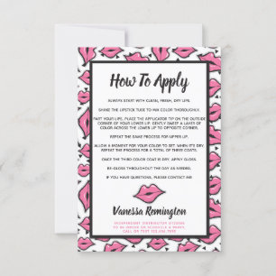 Lipstick-Distributor Anwenden von Anwendungen