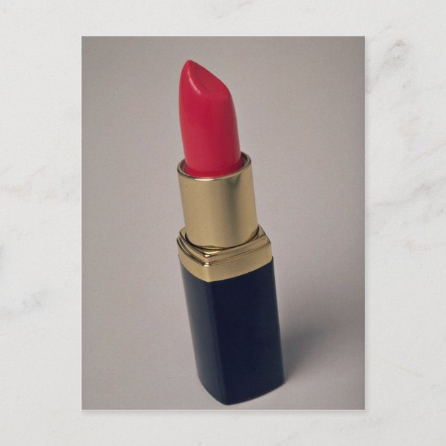 Lipstick-Foto Postkarte (Vorderseite)