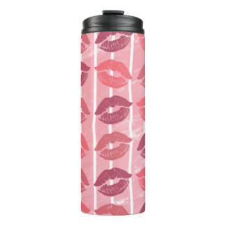 Lipstick Kisses Thermosbecher