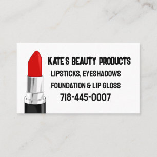 LIPSTICK-KUNDENKARTEN VISITENKARTE