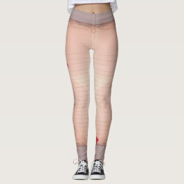 Lipstick-Leggings Leggings