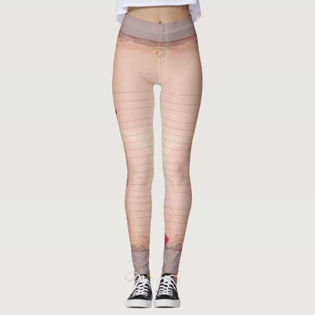 Lipstick-Leggings Leggings (Vorderseite)