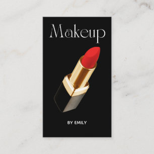 Lipstick Makeup Artist Visitenkarte