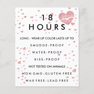 Lipstick-Makeup-Distributor Flyer