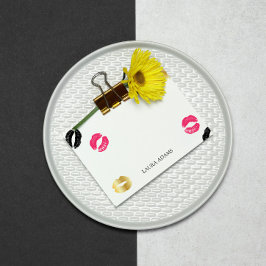 Lipstick-Markierungen | INDIVIDUELLE NAME Post-it Klebezettel