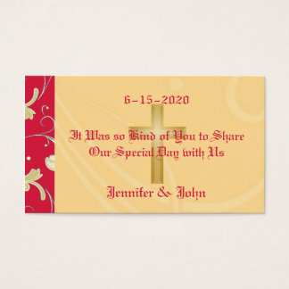 Lipstick Rot, Gold, Christlich, Gastgeschenk Hochz