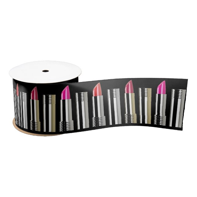 Lipstick Satinband (Spule)