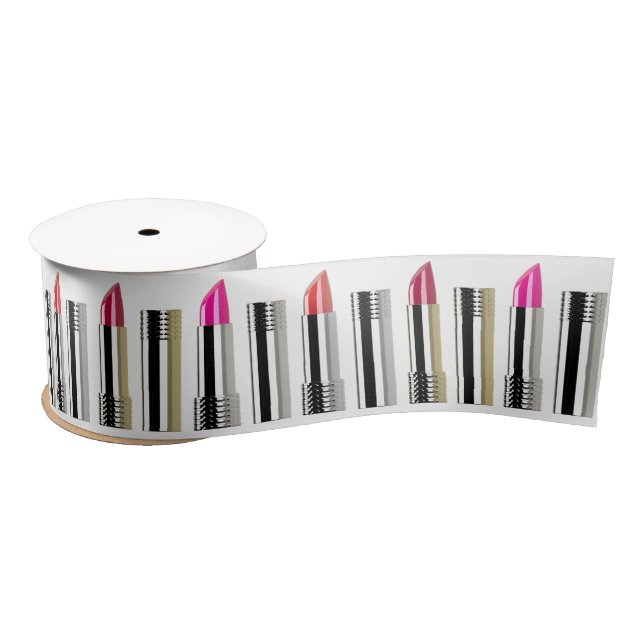 Lipstick Satinband (Spule)