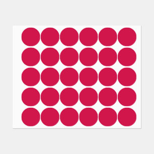 Lipstick (Vollfarbe) Crimson Etiketten