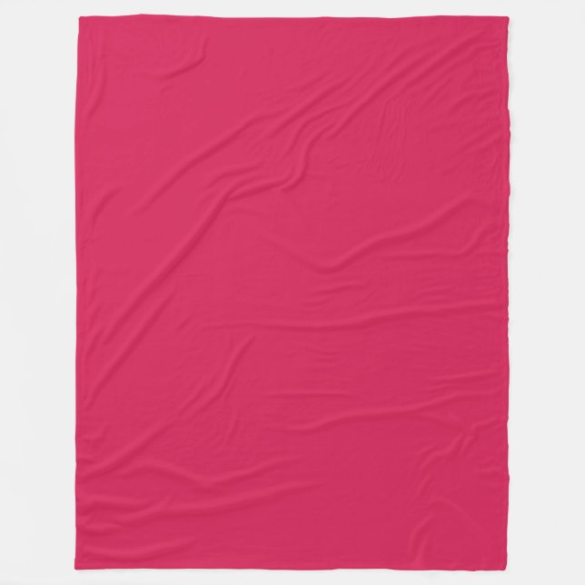 Lipstick (Vollfarbe) Crimson Fleecedecke (Vorderseite)