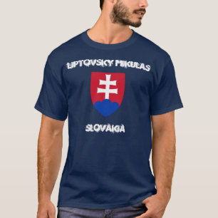 Liptovsky Mikulas, Slowakei mit Wappen T-Shirt
