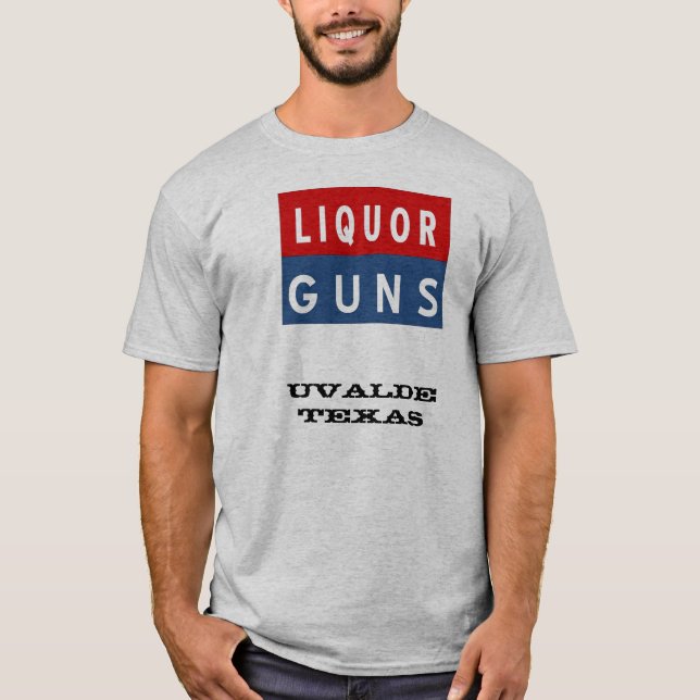 liquer Gewehre T-Shirt (Vorderseite)