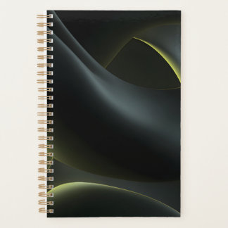 Liquid Chrome Abstract: Dark Iridescence Planer