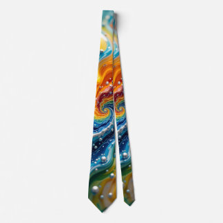 Liquid Color Necktie Krawatte