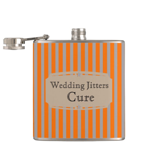 Liquid Courage Wedding Jitters Cure Flachmann (Geöffnet)