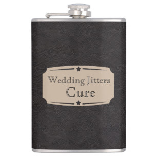 Liquid Courage Wedding Jitters Cure Flachmann