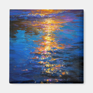 Liquid Fire at Dusk Magnet