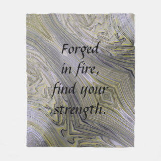 Liquid Gold Fleece Blanket