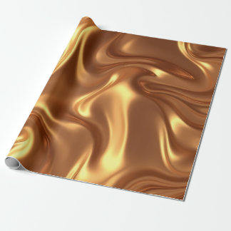 Liquid Gold Seide Luxus Textur Geschenkpapier