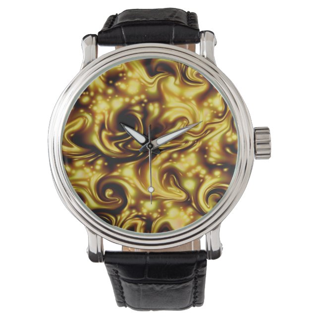 Liquid Gold Watch Armbanduhr (Vorderseite)
