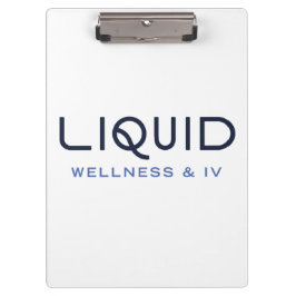  Liquid Wellness + IV Clipboard - Personalized Klemmbrett