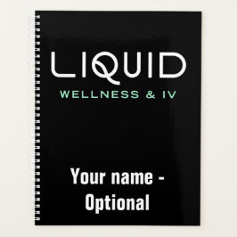 Liquid Wellness & IV Planer - Schwarz