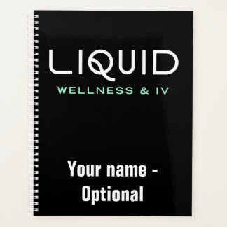 Liquid Wellness & IV Planer - Schwarz