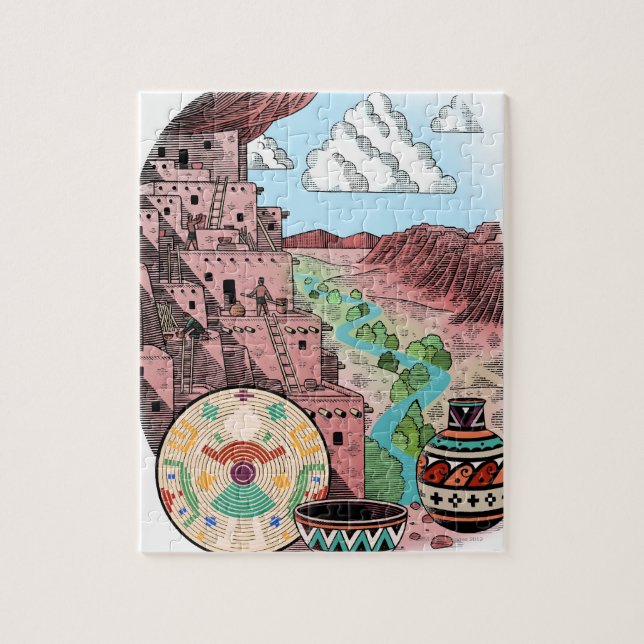 LiquidLibrary 9 Puzzle (Vertikal)