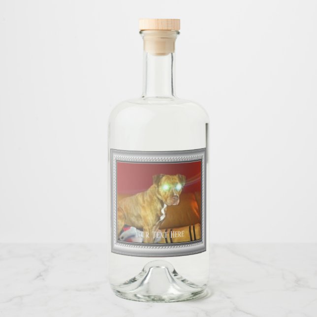 Liquor Alkoholflaschenetikett (Vorderseite)