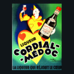 LIQUOR CORDIAL MEDOC Werbung Französisch Art Deco Poster<br><div class="desc">Hochauflösende Reproduktion,  extrem scharfe Drucke,  farbkorrigierte Farbkorrektur für lebendige und knusprige Farben,  digitale Reparatur für Tränen,  Fehler,  vermisste Elemente. Liköre Herzliches Medoc Vintage Poster.</div>