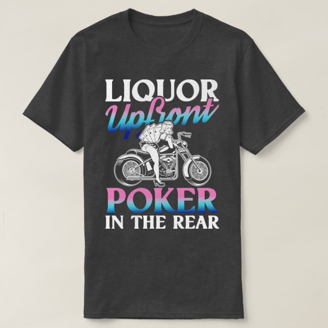 Liquor im Voraus T-Shirt (Design vorne)