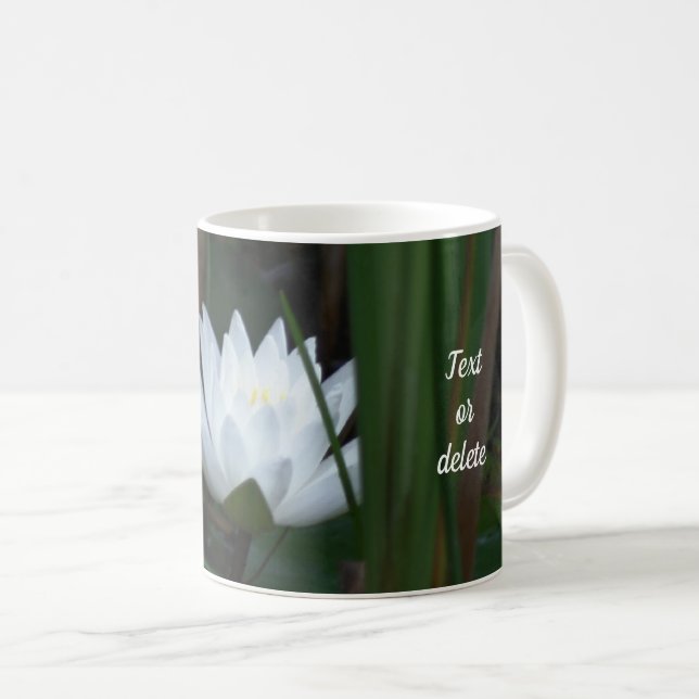 Liquor Lotus Blume Personalisiert Kaffeetasse (VorderseiteRechts)
