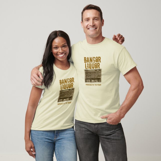 LiquorStore, BANGOR, LIQUOR, PARKI... - Individuel T-Shirt (Unisex)