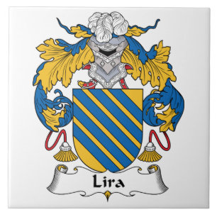 Lira-Familienwappen Fliese