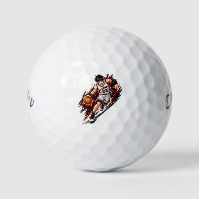 Liron #23 Anime Basketball  Golfball (Vorderseite)