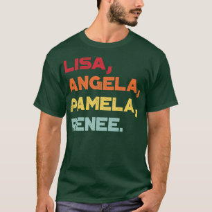 Lisa Angela Renee rund um die Way Girl Vintag Rett T-Shirt