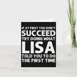 Lisa Name D Geburtstag Lustig Weihnachten Jo  Karte