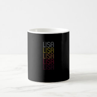 Lisa Name Geschenk Personalisiert Vorname Kaffeetasse