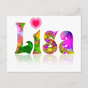 Lisa Postkarte