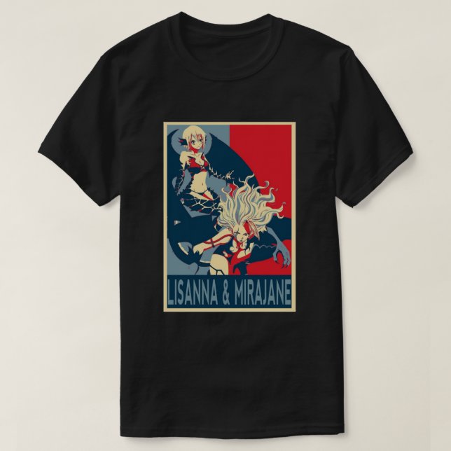 Lisanna und Mirajane T-Shirt (Design vorne)