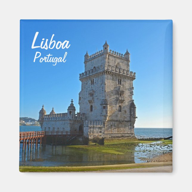 Lisboa Panoramic Kitchen Magnet (Vorne)